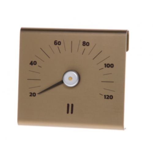 Rento Aluminium sauna termometer champagne