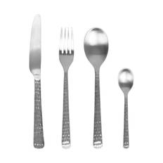 Broste Hune Hammered bestik - teske - brushed satin