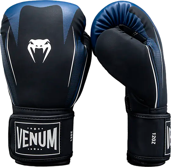 Venum G-core Boxing Gloves Träningsutrustning Navy Blue/white - 10OZ