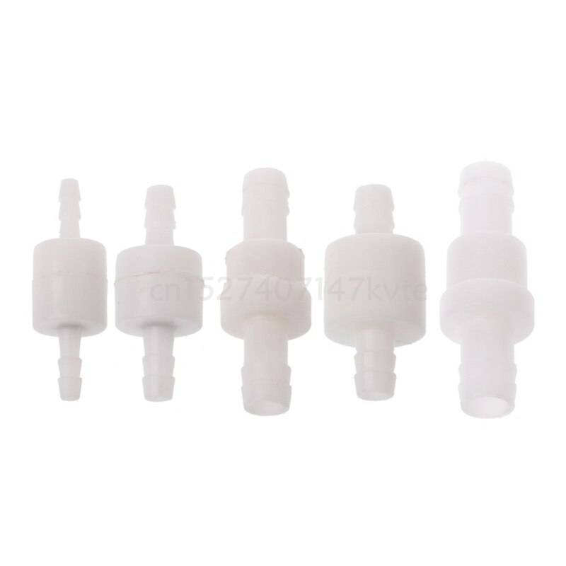 1 pc envägs backventiler för inline-vätskor, backventiler för flytande plast för bränslegas - 6mm