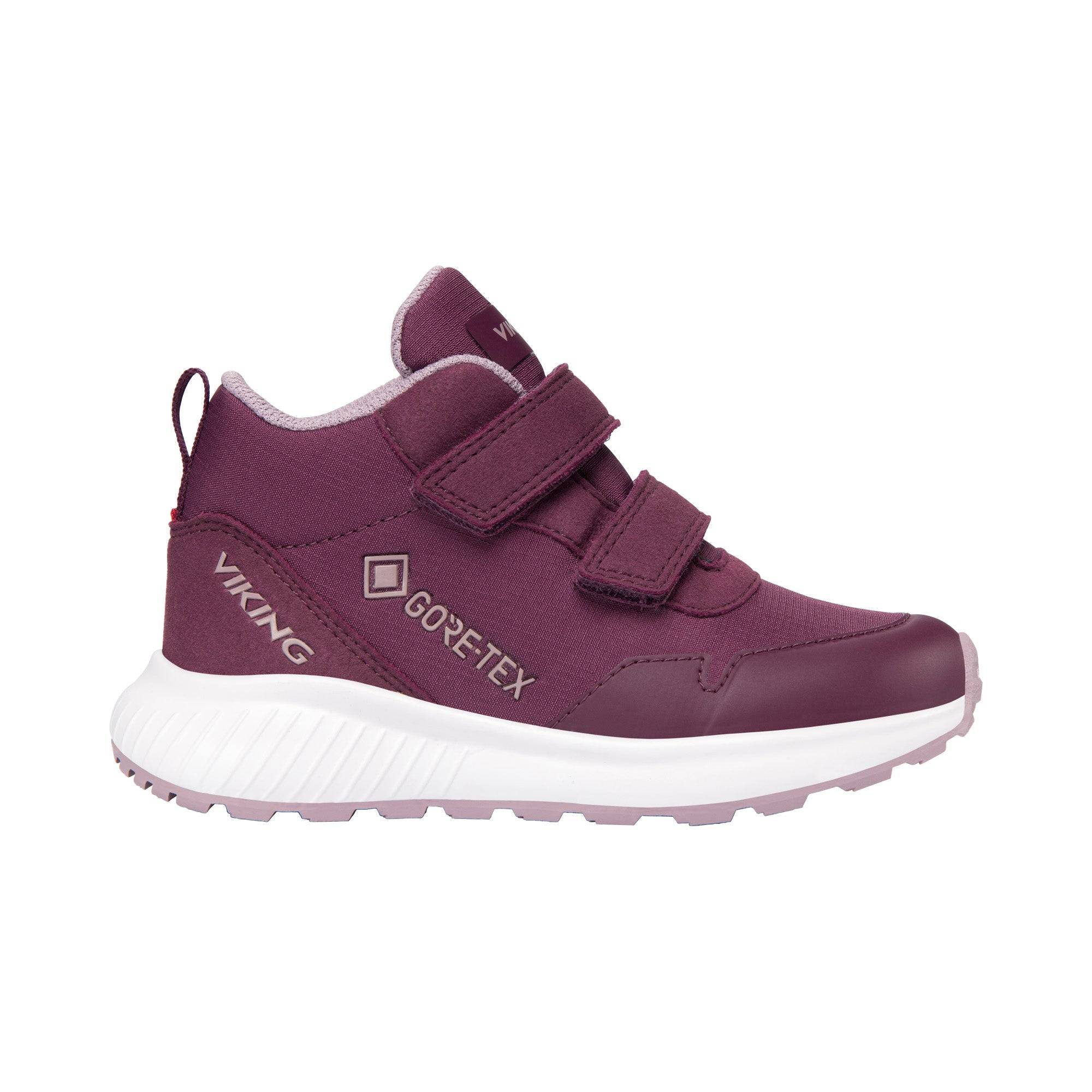 Viking Aery Track Mid F GTX Kids Sneaker Børn - Purple - Purple / 36