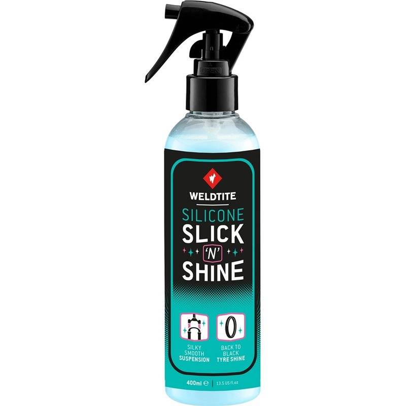 Rengøringsmiddel WELDTITE Silicone Slick 'N' Shine 400ml.