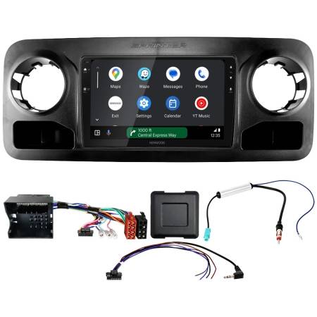 Kenwood DMX80AXS bilstereopakke til Mercedes Sprinter W907/W910 2018-