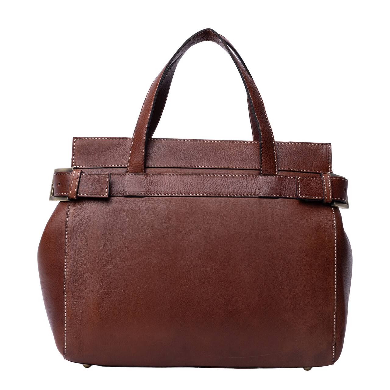 Re:Designed Siri Small håndtaske (COGNAC)
