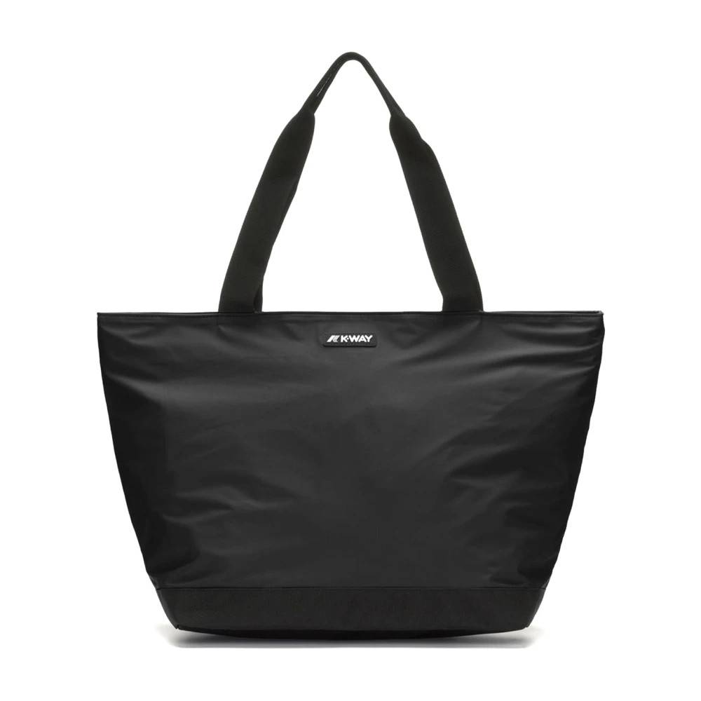 K-Way Rummelig Tote Bag - Tasker - Dame - Sort - ONE SIZE -
