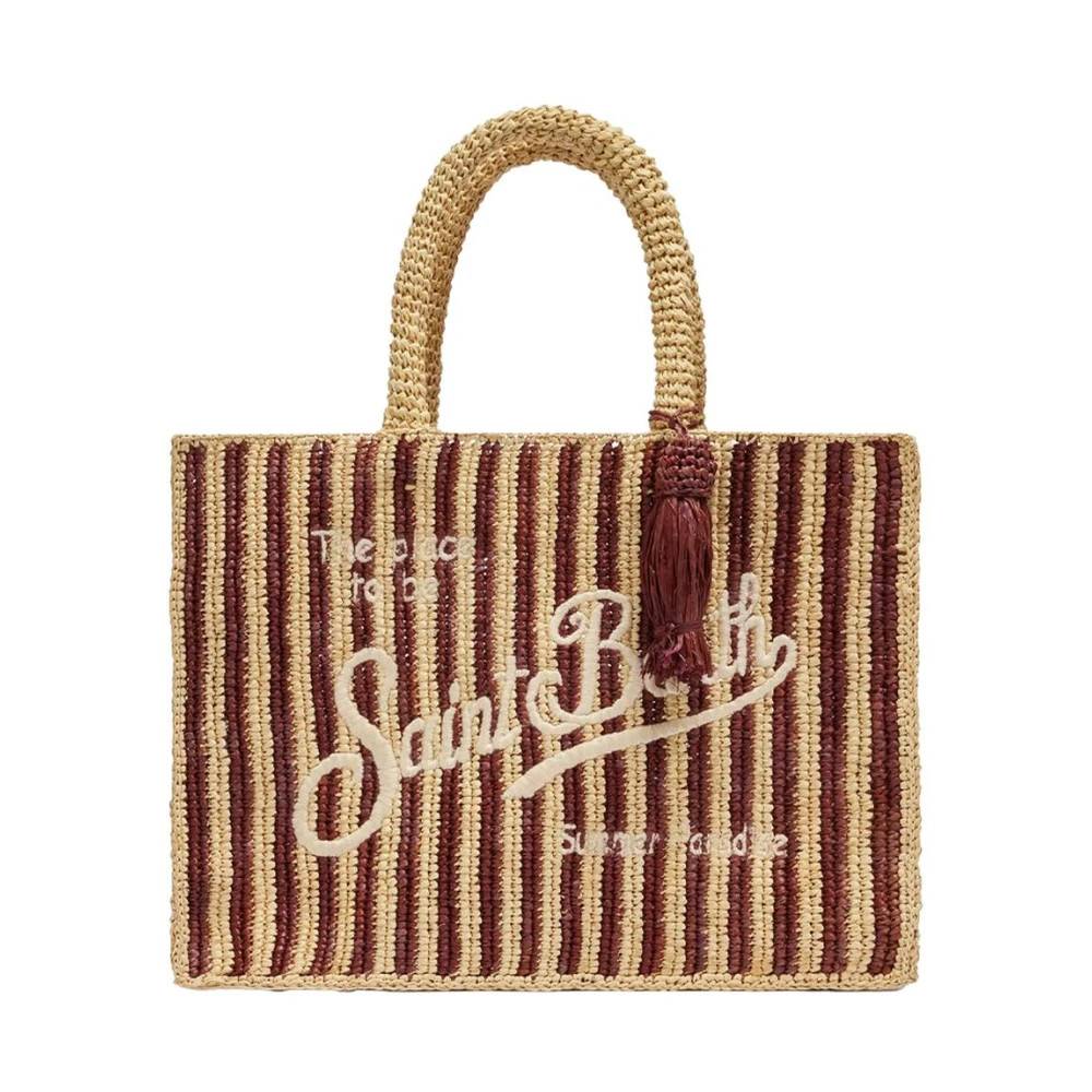 MC2 Saint Barth Strå-tote taske - Tasker - Dame - Flerfarvet - ONE SIZE -