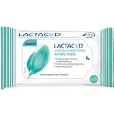 Lactacyd Antibacterial Wipes for intimate hygiene 1 pack - 15 pcs