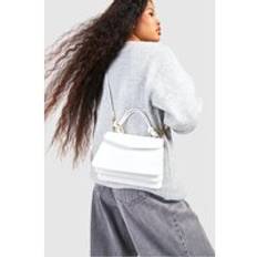Axelremsväska Med Knutar, White - ONE SIZE