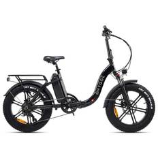 Vester Step  - Fällbar Fat Tyre Elcykel 48V 14Ah - Onyx Svart