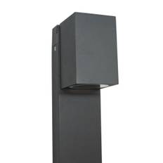 Pollare lampa | Trädgårdslampa | Grå | QZ | Gu10 | IP44