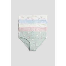 Flicka - Turkos/Enhörningar 5-pack trosa i bomull - Size: 92 (1½-2Y) - H&M (92 (1½-2Y))