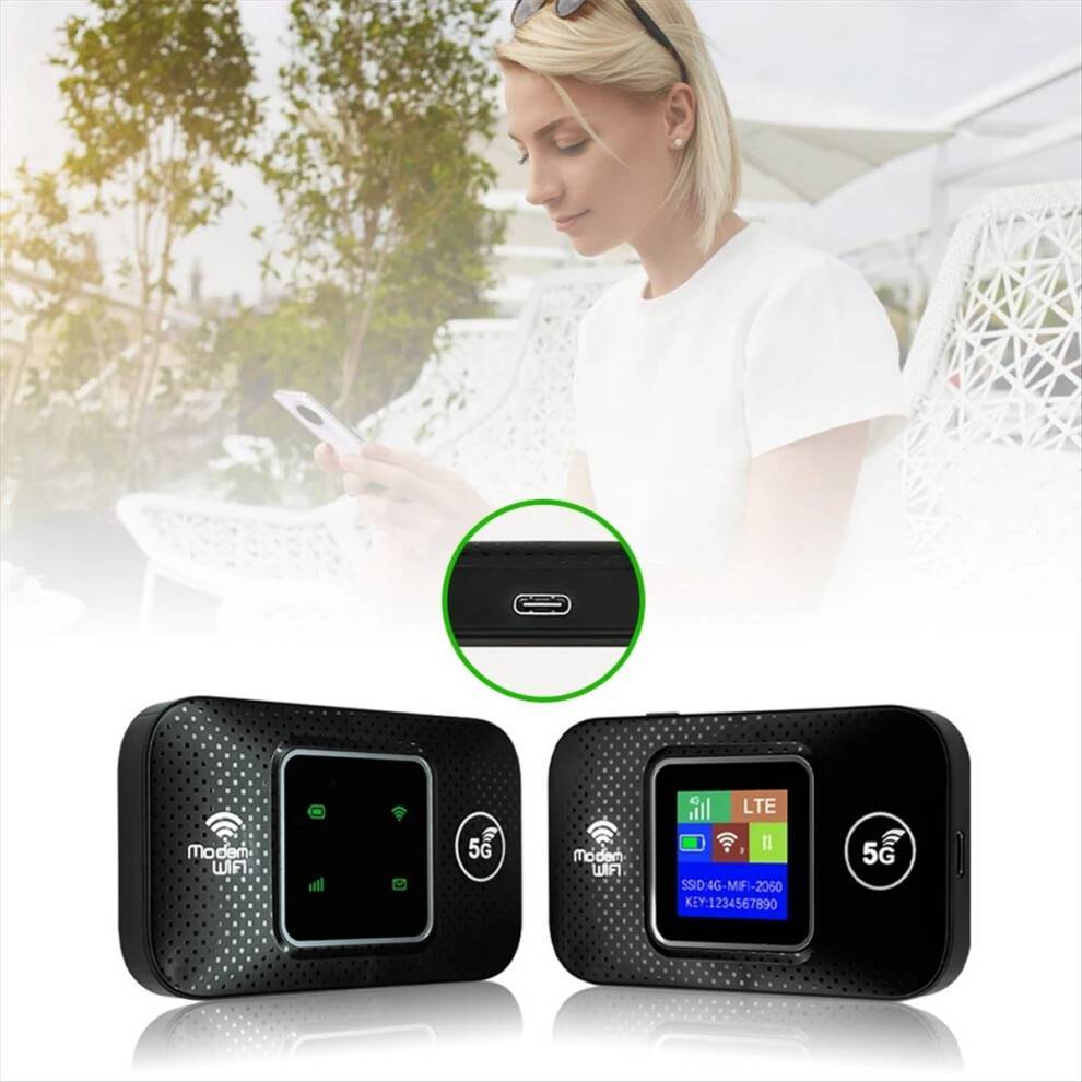 4G Lte WiFi Router Bærbar Mobil Hotspot til Hjemmet