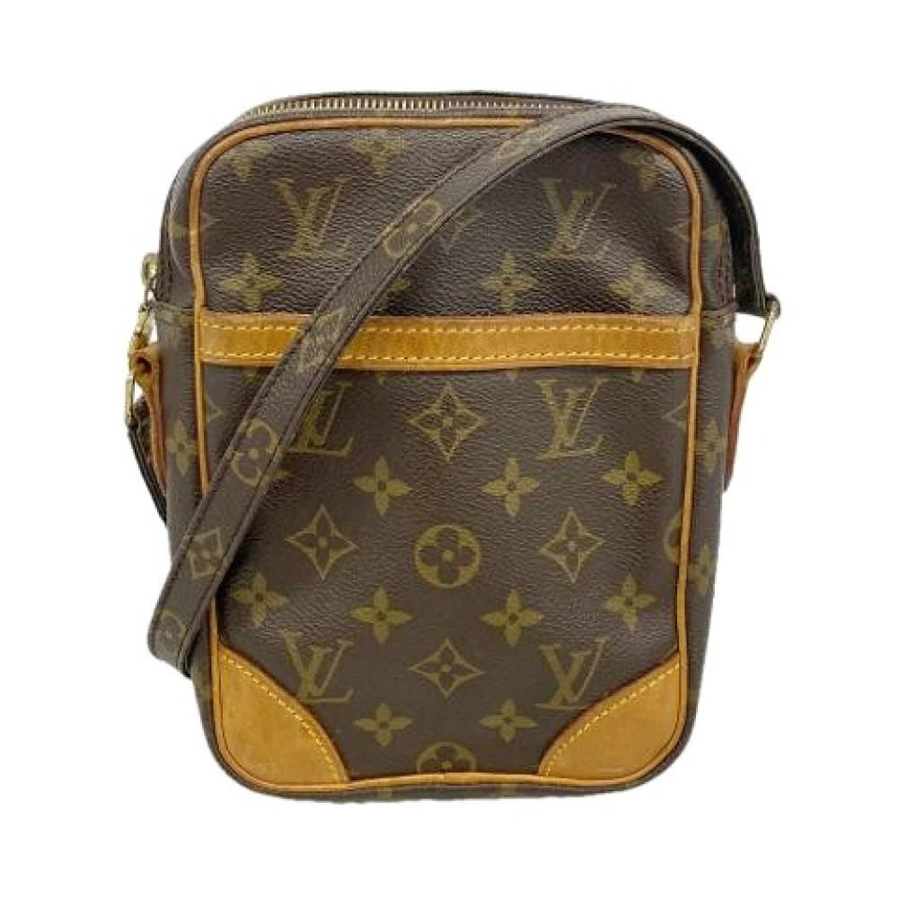 Louis Vuitton Vintage Pre-owned Skuldertaske - Vintage - Dame - Brun - ONE SIZE - Uld