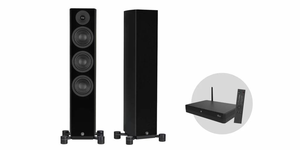 System Audio Legend 40.2 Silverback DS Satin Svart