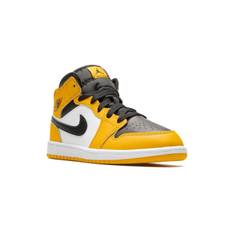 Jordan Kids - Jordan 1 Taxi sneakers - barn - läder/gummi/Tyg - 2.5Y - Gul