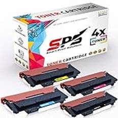 SPS skrivare toner kompatibel med HP Color Laserjet Pro MFP M 178 NWG – W2070A/117A | flerfärgad | 1 000 sidor