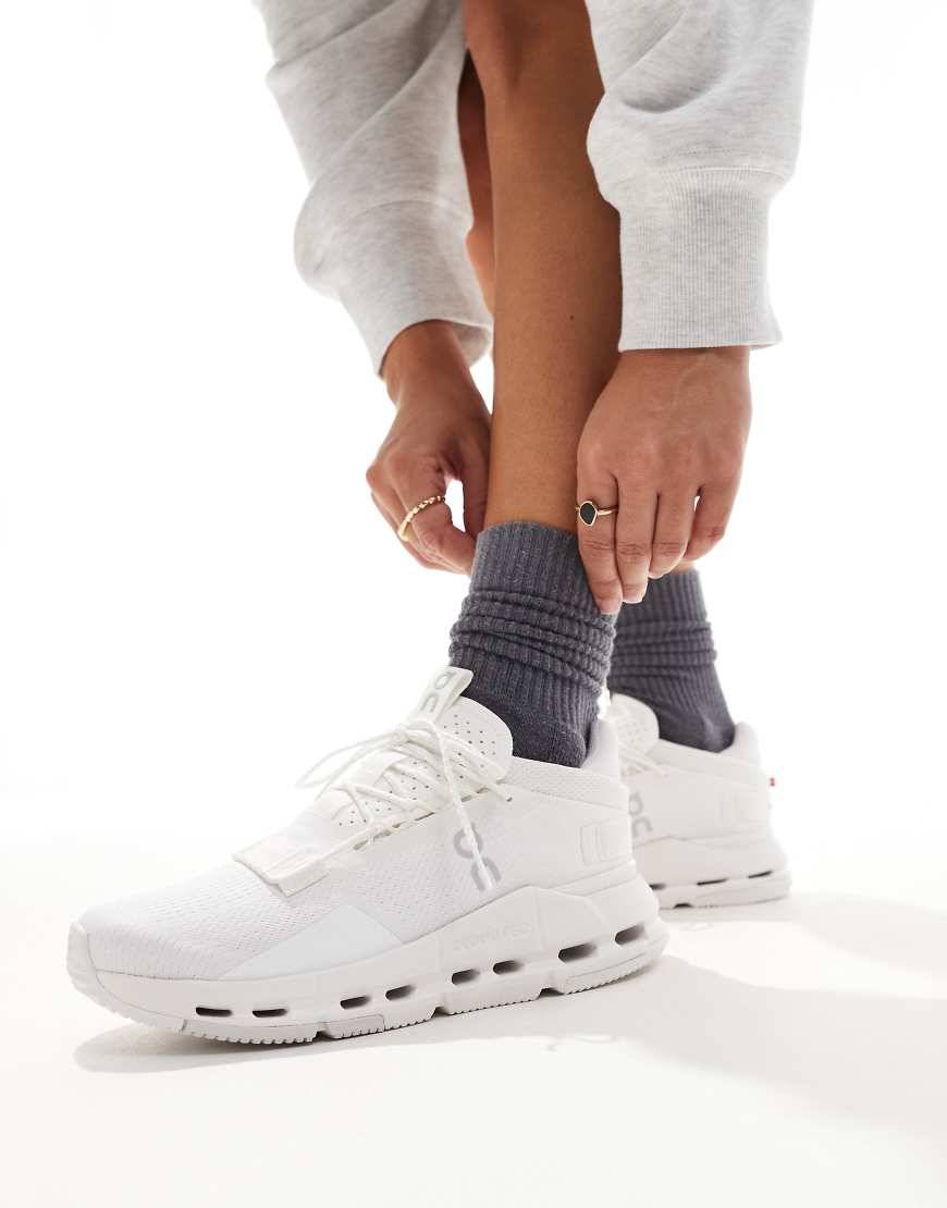 ON - Cloudnova 2 All Day - Hvide sneakers - 40.5