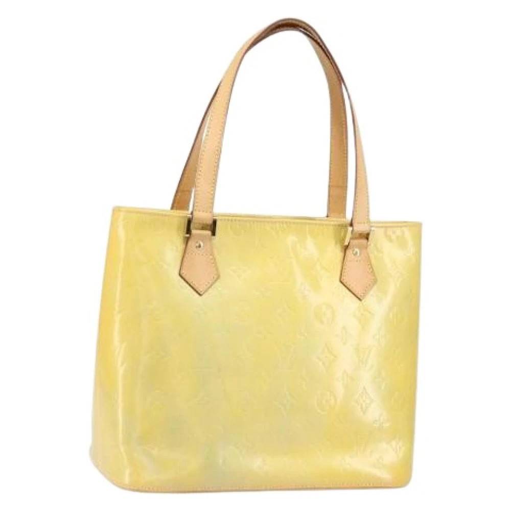 Louis Vuitton Vintage Pre-owned Vintage Tote Bag - Vintage - Dame - Gul - ONE SIZE - Læder