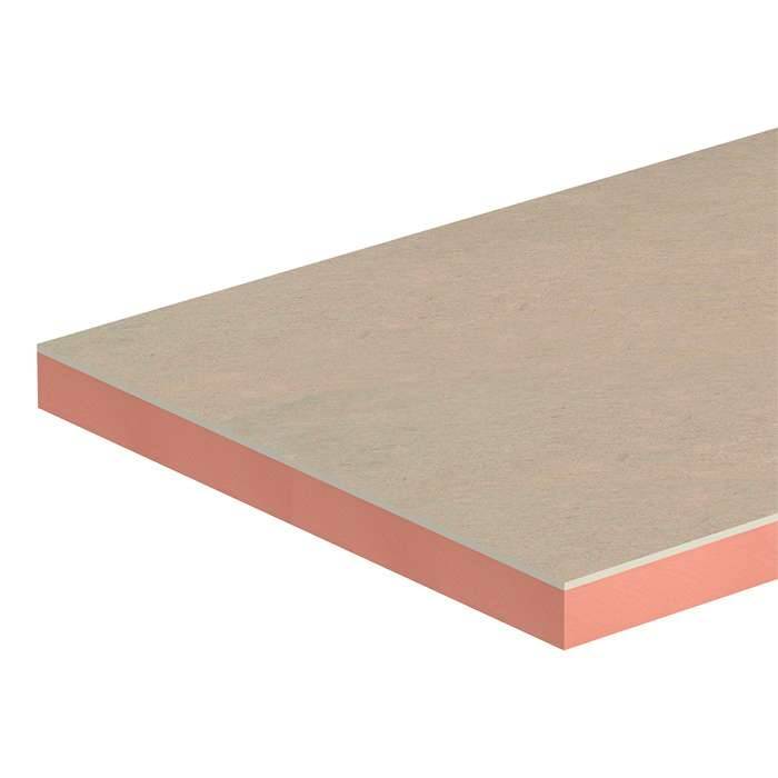 Kingspan Kooltherm K17 Isoleret Gipsplade 12.5 mm gips 50x1200x2600 mm 37.44 m2/pk - Kingspan.