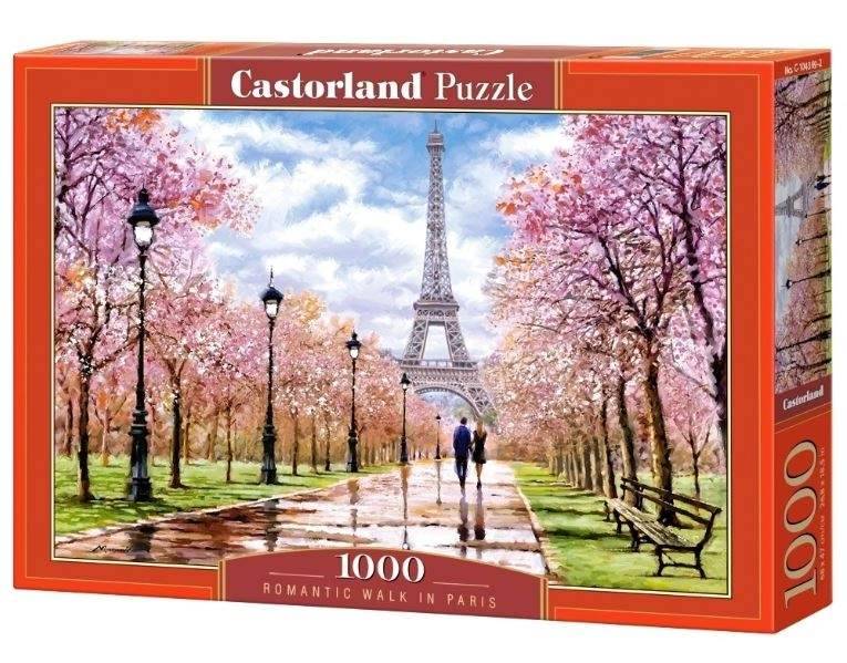 CASTORLAND Pussel 1000 element Romantic Walk In Paris Romantic Walk In Paris 68x47cm