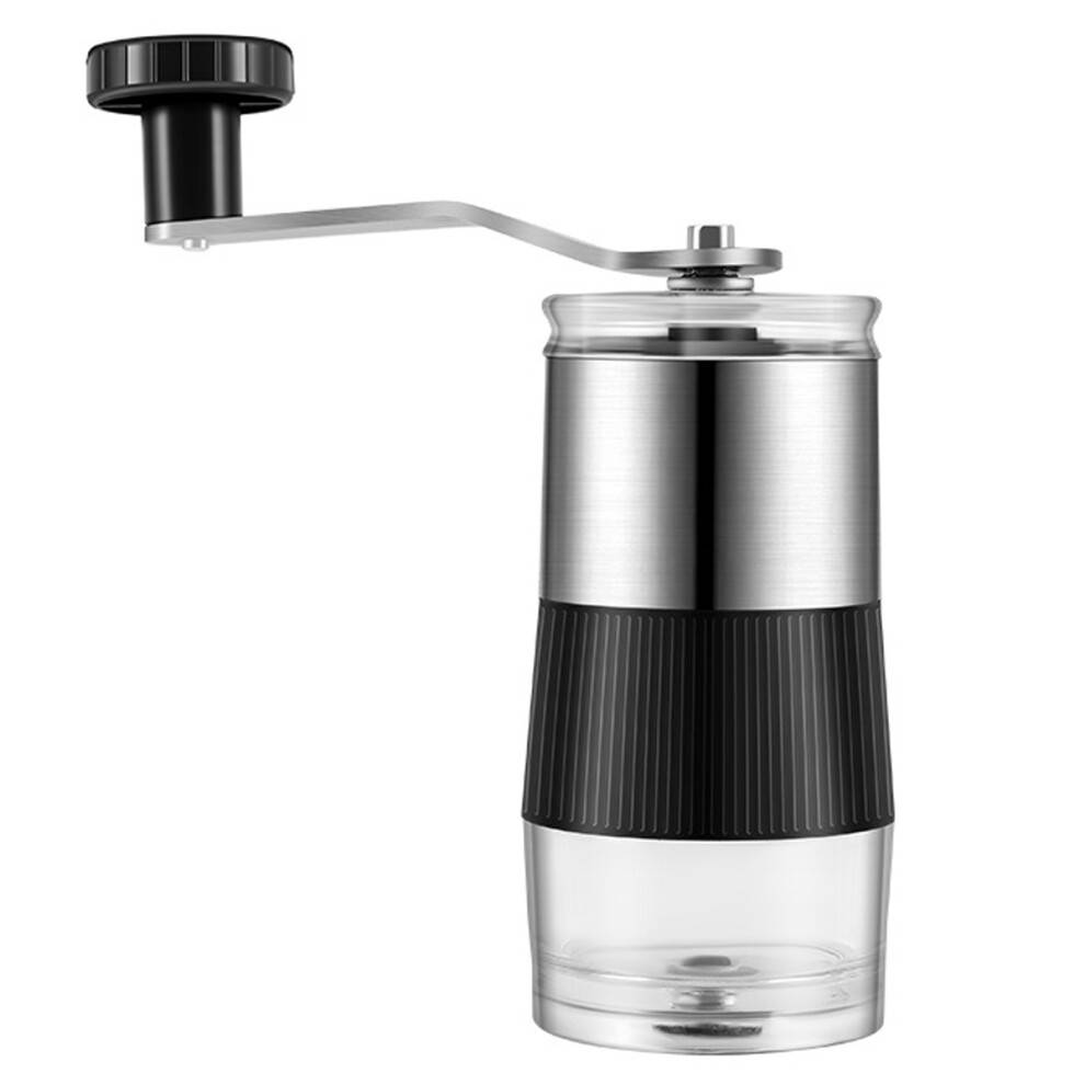 Bærbar espressokværn, Forbedrer morgenrutinen, Rengøringsvenligt design, Manuel betjening uden batterier eller strøm, Kaffe i rustfrit stål
