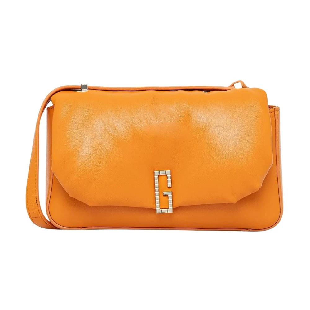 Guess Alizee Lille Skuldertaske - Tasker - Dame - Orange - ONE SIZE - Uld