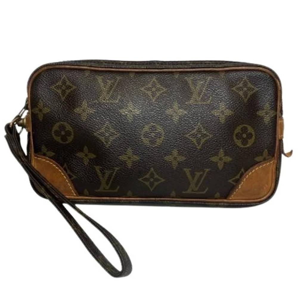 Louis Vuitton Vintage Pre-owned Monogram Clutch - Vintage - unisex - Brun - ONE SIZE - Læder