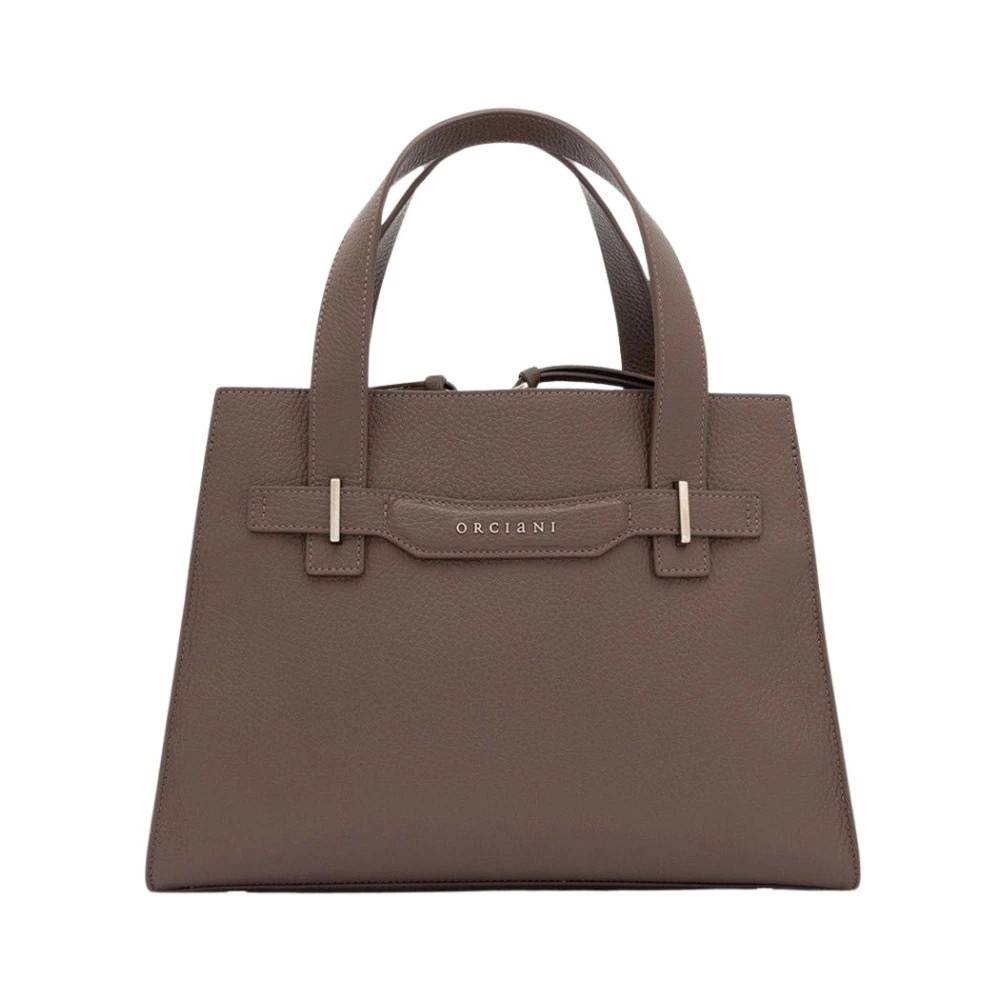 Orciani Posh Shopper - Tasker - Dame - Brun - ONE SIZE - Uld