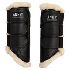 ANKY Active Gel Impact Benskydd - Svart - Medium