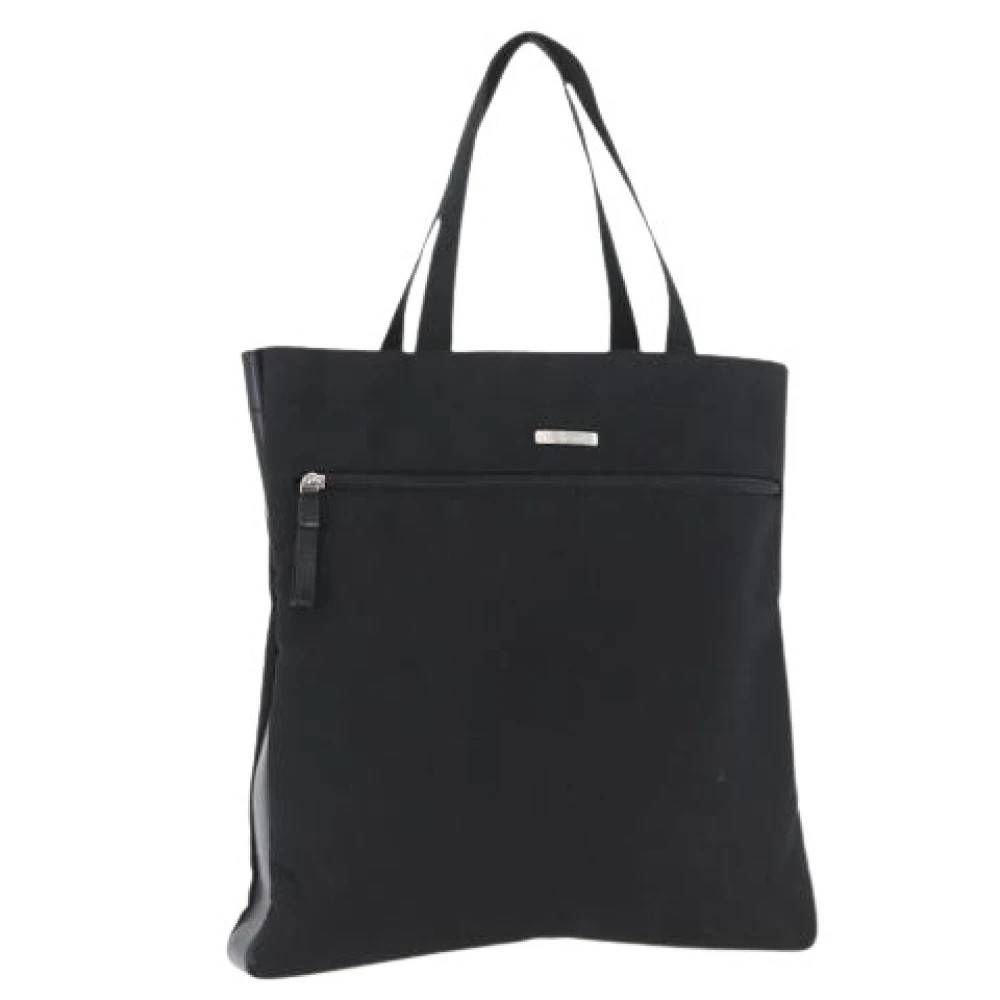 Salvatore Ferragamo Pre-owned - Pre-owned Canvas Tote Bag Vintage - Dam - ONE Size - Läder