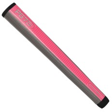 DSP Ultra Golf Grip - PG75 - Neon Pink/Graphite Gray - 38.4 mm - Klar til levering - Prismatch