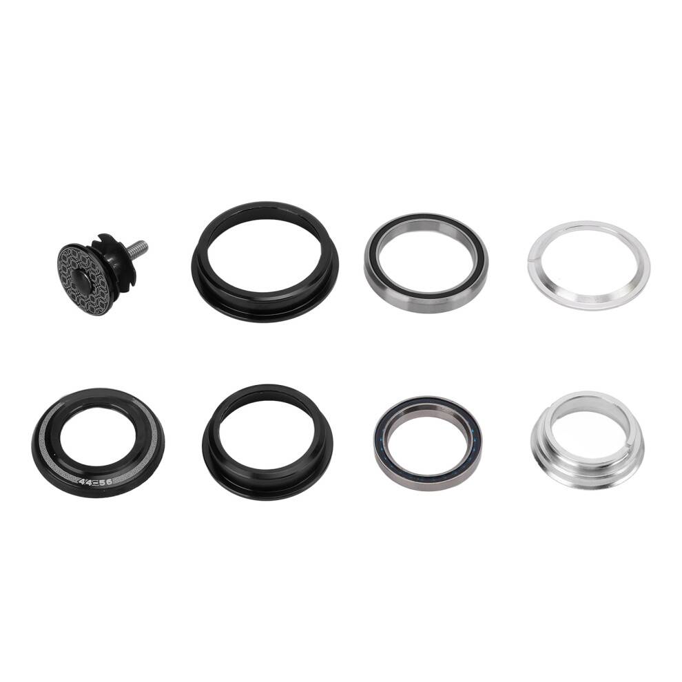 Rustfri headset-konusskive, CNC-finbearbejdning Forgaffel Koniske frempindafstandsstykker Aluminiumlegering Materiale Cykelleje headset, Robust og
