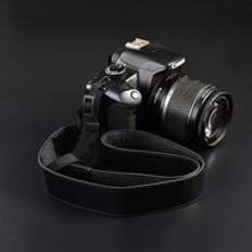 Kamera läder halsrem foto dslr axelhand för fujifilm xa2 xm1 xt1 xt2 x-a3 x-t10 x30 x20 x100s x100f xt20 xe2 3 - Svart