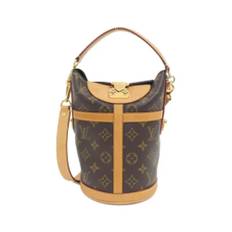 Louis Vuitton Vintage, Pre-owned, Dame, Brun, ONE SIZE, Uld, Pre-owned canvas tasker