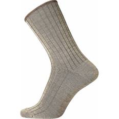 Egtved Wool No Elastic Rib Socks - Sand - Str 36/41