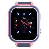 Kids Smart Watch, 4G Wifi Kids Smartwatch Girls med GPS-spårare och Röstvideosamtal Ip67 Vattentät 1,4-tums HD-färgpekskärm Barntelefon med SOS-kamera Väckarklocka Stegräknare