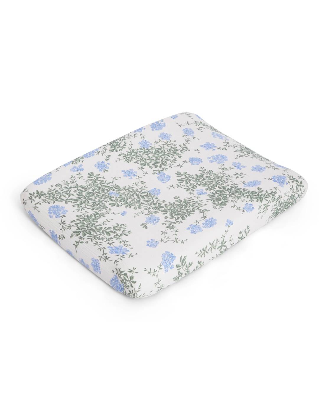 garbo&friends Floral Skydd För Skötbädd Plumbago Plumbago One Size Beige One Size