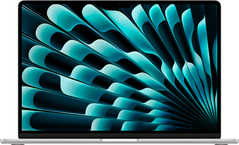 MacBook Air 15-tum, M5 10-core, grafik 10-core, 24GB RAM, 2TB SSD, Silver