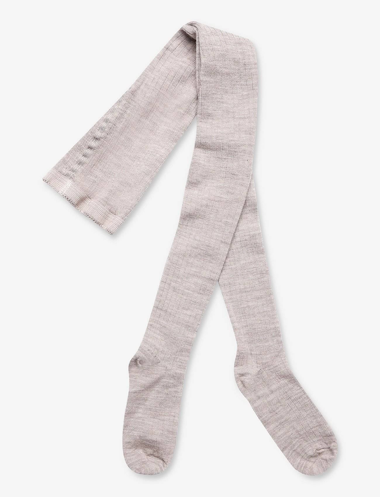 mp Denmark Wool Rib Tights - Beige - 164