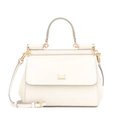 Dolce&Gabbana Sicily Small leather shoulder bag