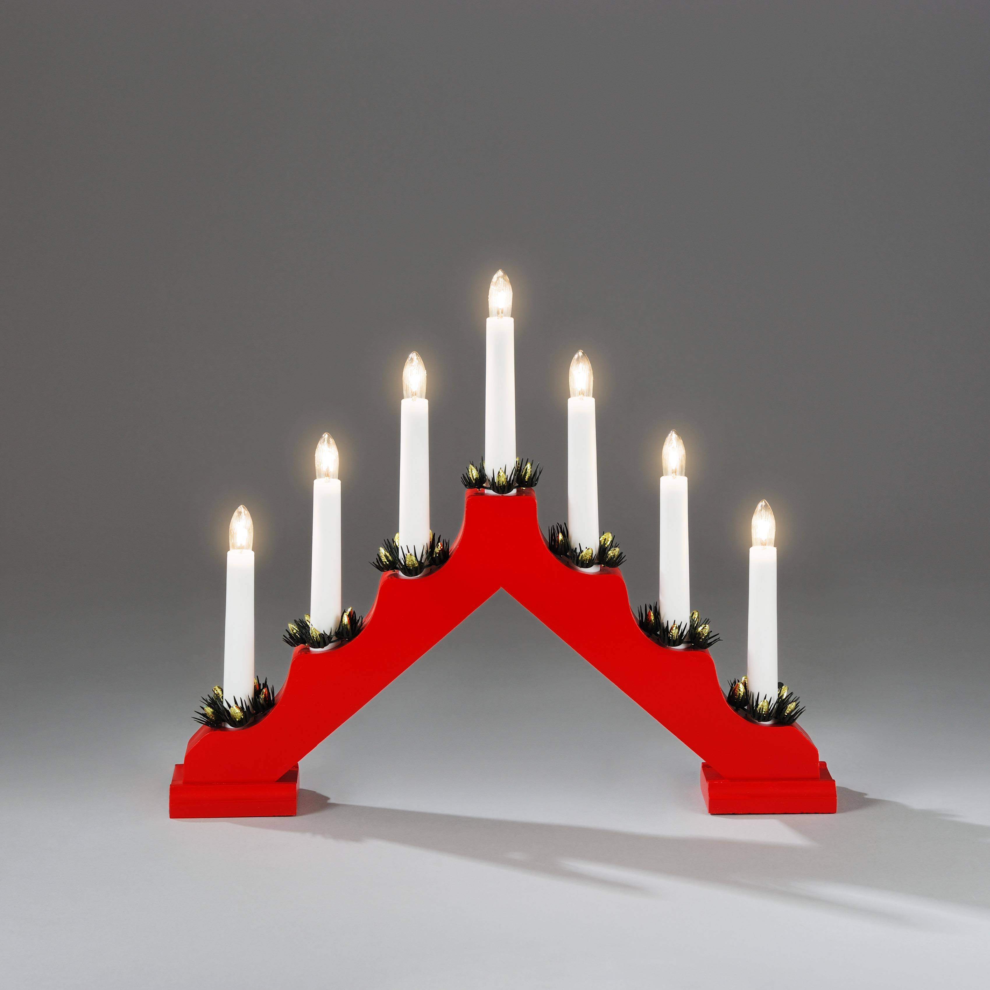 Konstsmide 2262-510LB Adventsljusstake 7 ljus