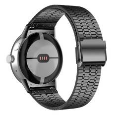 Google Pixel Watch 2 Rem i Sort Rustfrit Stål