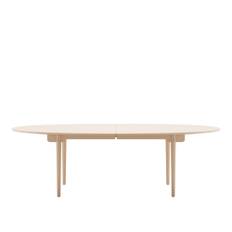 Carl Hansen - CH339, Tvålad Bok, Med plats för 2 st iläggsskivor - Matbord - Hans J. Wegner - Träfärgad - Trä