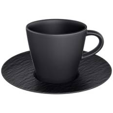 Villeroy & Boch Manufacture Rock Espressokop 10 Cl - Espressokopper Porcelæn Sort - 10-4239-1411