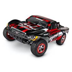 Traxxas Slash 2WD 1/10 Bil m/ USB Lader og Batteri - Rød