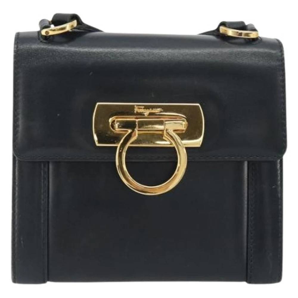Salvatore Ferragamo Pre-owned - Pre-owned Axelremsväska Vintage - Dam - ONE Size - Läder