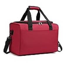 Kono 40x20x25 Under Sätet Hållall Stuga Handbagage Carry-On Resväska 20L (Vinröd)