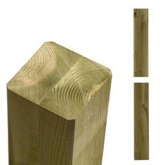 PLUS omlimet stolpe/drager, fyr - 9 x 9 x 128 cm