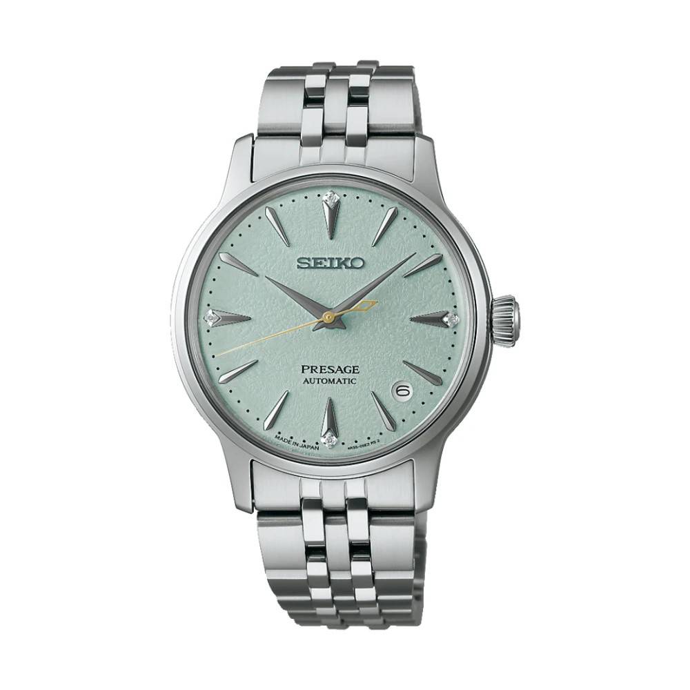 Seiko Srpl63J1 - Ur Presage Cocktail Automatisk 3 hænder dato - Accessories - Dame - Grå - ONE SIZE -