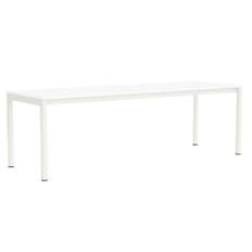 HAY Annex Table Flush (L240 cm) Spisebord White Laminate & Cream White Aluminium